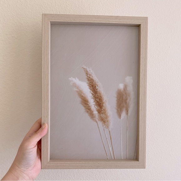 [ SOLD ] Framed Pampas Wall Art Print - Picture 9 of 9